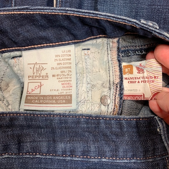 Chip & Pepper Olson Blue Denim Jeans - Picture 4 of 5